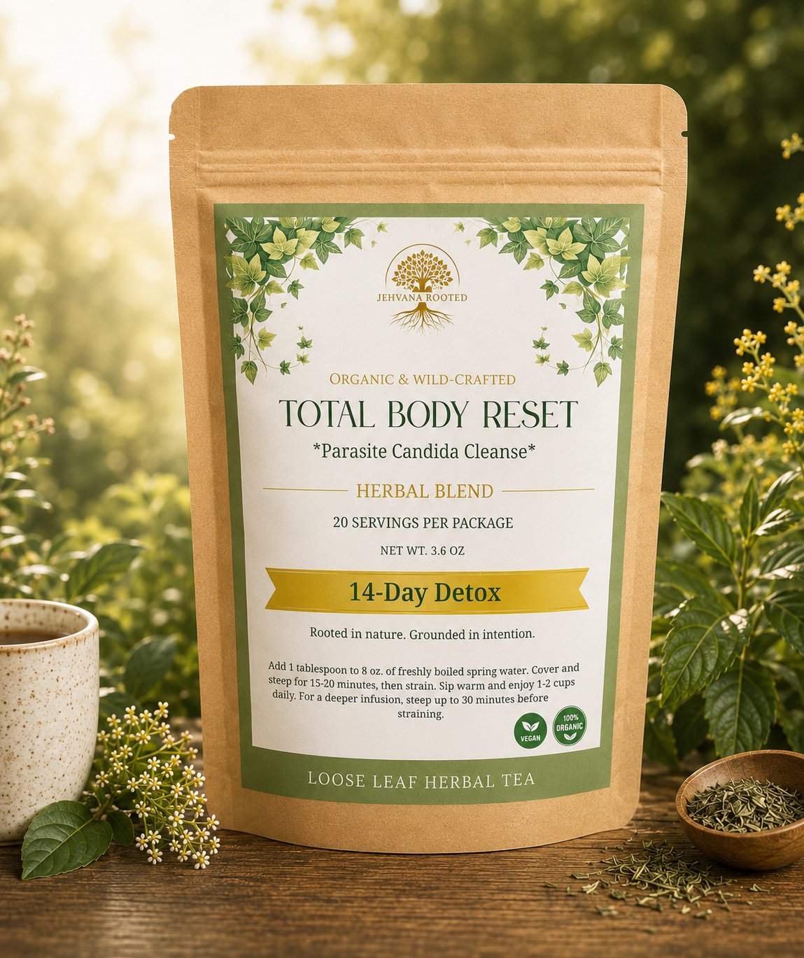 Total Body Reset Parasite Candida Cleanse